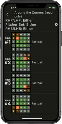 Command Tracking Smart Pitching Target scripted bullpens