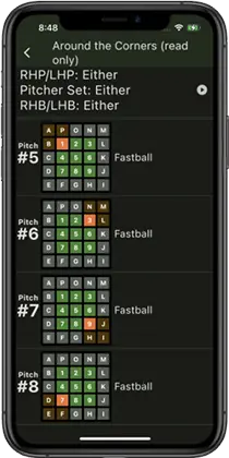 Command Tracking Smart Pitching Target scripted bullpens